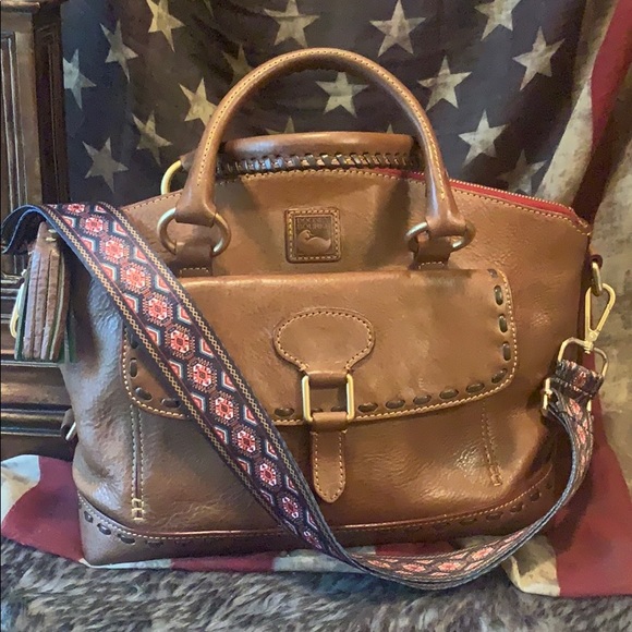 Dooney & Bourke Handbags - Dooney & Bourke Florentine Front Pocket Satchel
